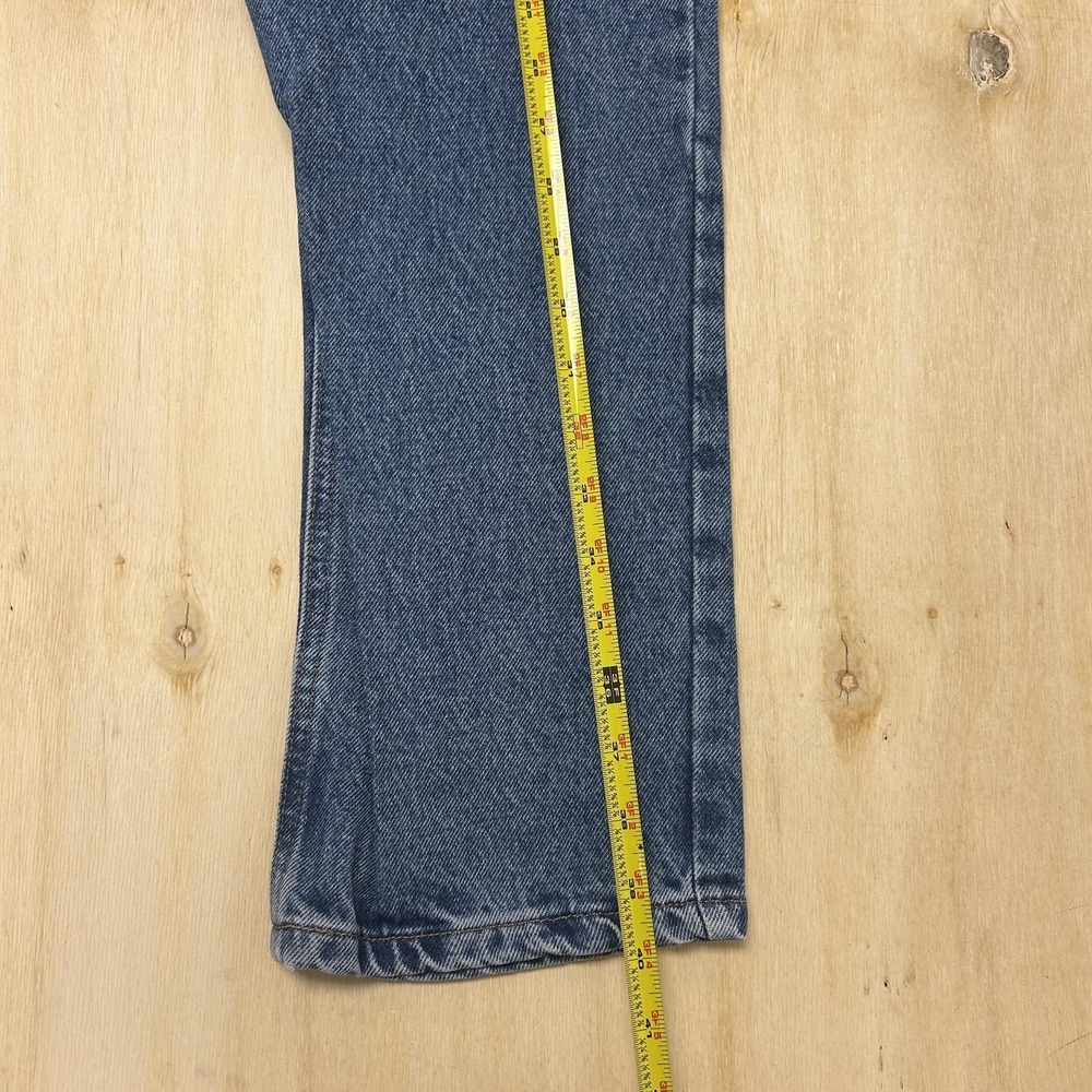 Jones Sport Straight Jeans Womens 12 Medium Wash Blue High Rise Regular Denim - Picture 9 of 12